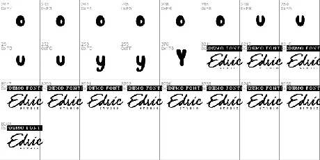 Chubby Toon Demo font