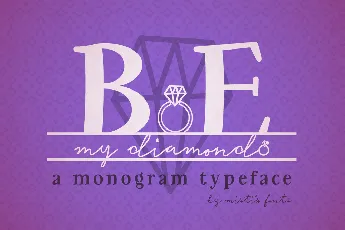 Be My Diamond font