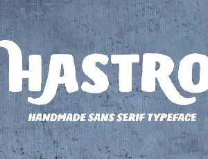 Hastro font