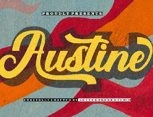 Austine font