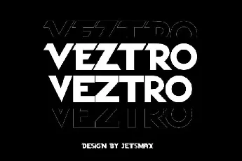 Veztro Display font