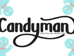 Candyman Display font