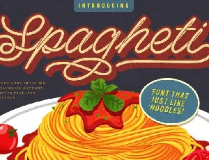 Spagheti Script font