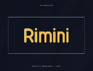 Rimini font