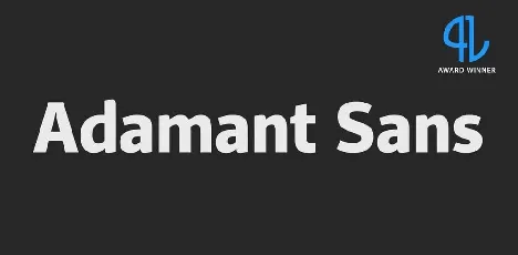 PF Adamant Sans font