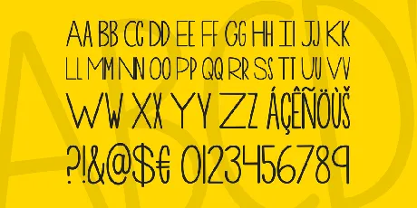 KG One More Night font