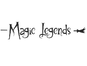 Magic Legends font