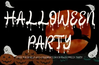 Halloween Party Display font