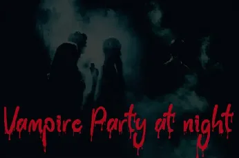 Halloween Party Display font