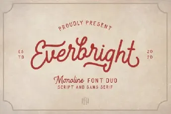 Everbright Display font