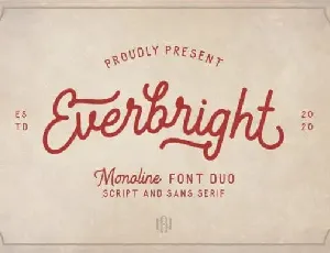 Everbright Display font