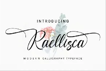 Raellisca font