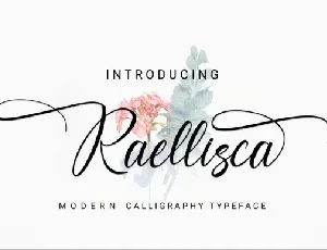 Raellisca font