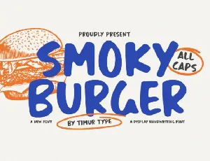 Smoky Burger font