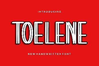 Toelene font