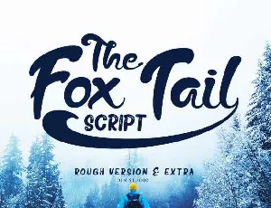 The Fox Tail Script Free Download font