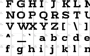 Bidamo font