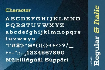 Bidamo font