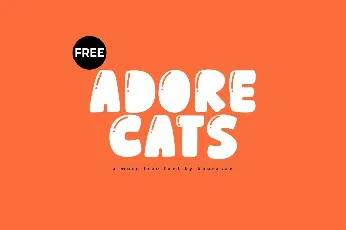 Adore Cats font