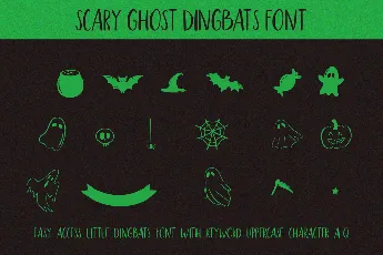 Scary_Ghost_Script font