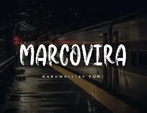 Marcovira font