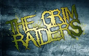 The Grim Raiders font