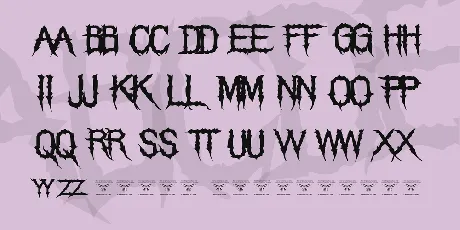 The Grim Raiders font