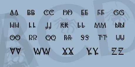 KR Along Came A Spider font