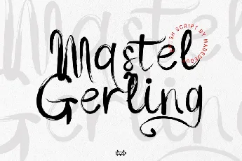 Mastel Gerling font