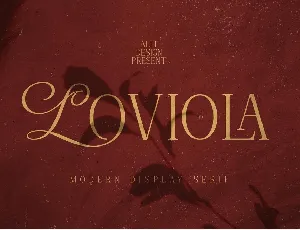 Loviola font