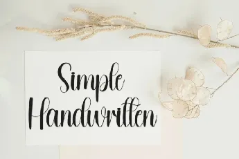 Beginning Script font