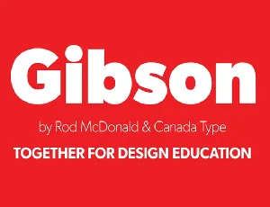 Gibson font