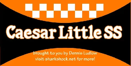 Caesar Little SS font