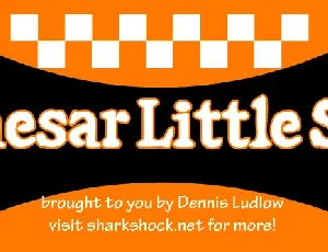 Caesar Little SS font