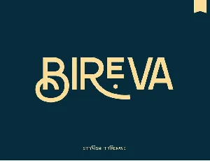 Bireva font