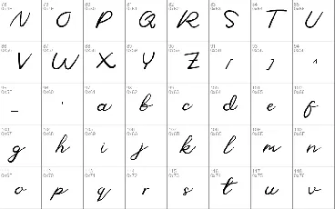 Moduss Handwritten font