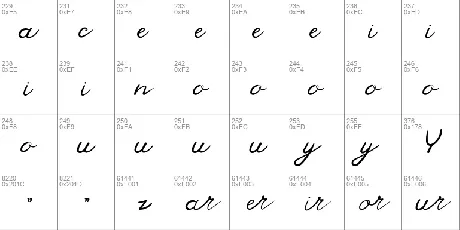 Moduss Handwritten font