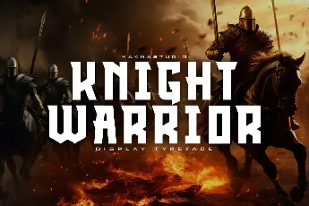 KNIGHT WARRIOR font