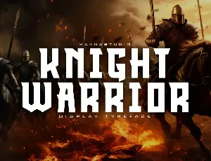 KNIGHT WARRIOR font