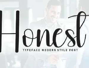 Honest Script font