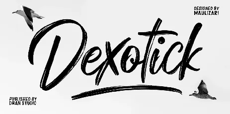 Dexotick font