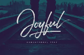 Joyful Script font