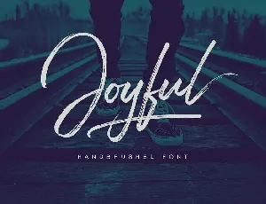 Joyful Script font