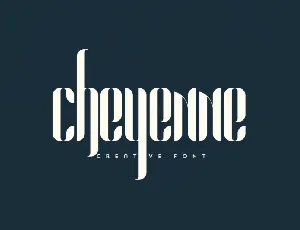 Cheyenne font