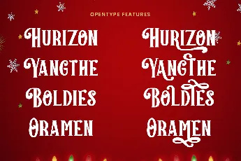 Tonight Christmas font