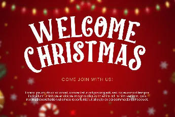 Tonight Christmas font