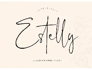 Estelly font