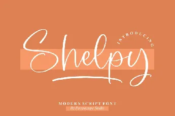 Shelpy font