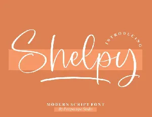 Shelpy font