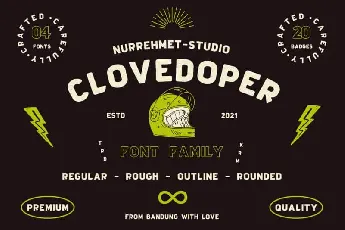 Clovedoper font